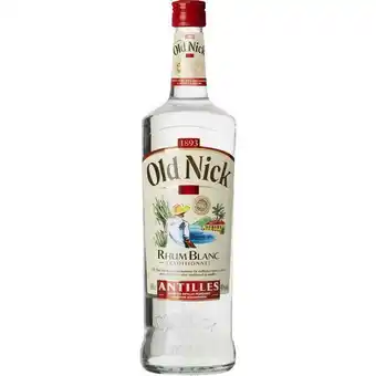 Auchan Rhum blanc old nick offre