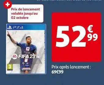 Auchan Les jeux ea sports fifa 23 | spp et ps4 offre