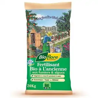 Auchan Fertilisant bio à l'ancienne bioflore offre