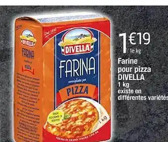 Cora x Carrefour Farine pour pizza divella offre