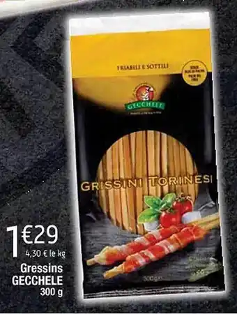 Cora x Carrefour Gressins gecchele offre