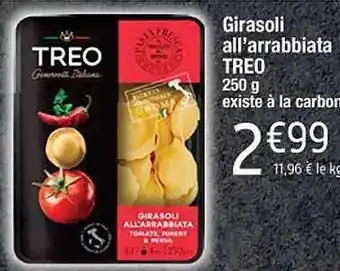 Girasoli all'arrabbiata treo