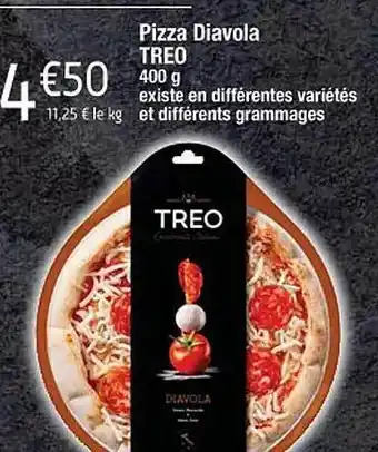 Cora x Carrefour Pizza diavola treo offre