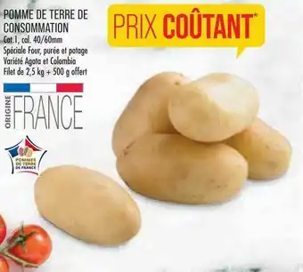 Match Pomme de terre de consommation offre