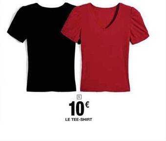 Cora x Carrefour Le tee-shirt offre