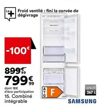 BUT Combiné intégrable samsung offre