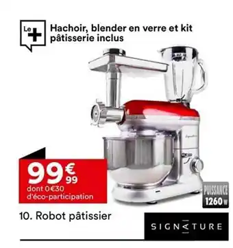 BUT Robot pâtissier signature offre