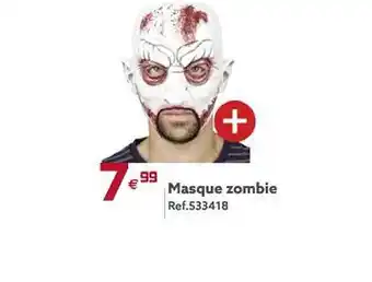 Gifi Masque zombie offre