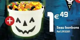 Gifi Seau bonbons offre