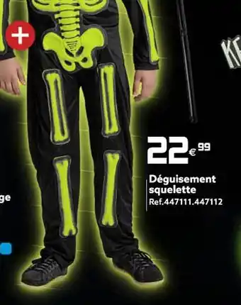 Gifi Déguisement squelette offre