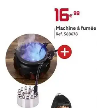Gifi Machine à fumée offre
