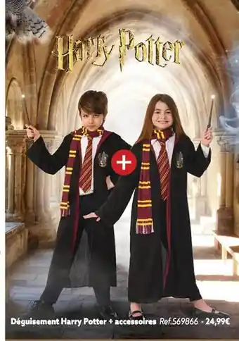 Gifi Déguisement harry potter + accessoires offre