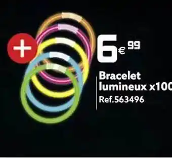 Gifi Bracelet lumineux x100 offre