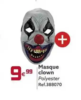 Gifi Masque clown offre