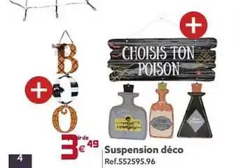 Gifi Suspension déco offre