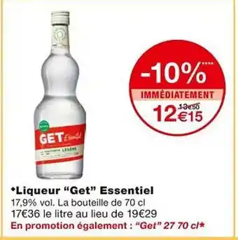 Monoprix Liqueur offre