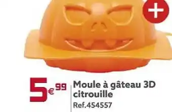 Gifi Moule à gâteau 3d citrouille offre