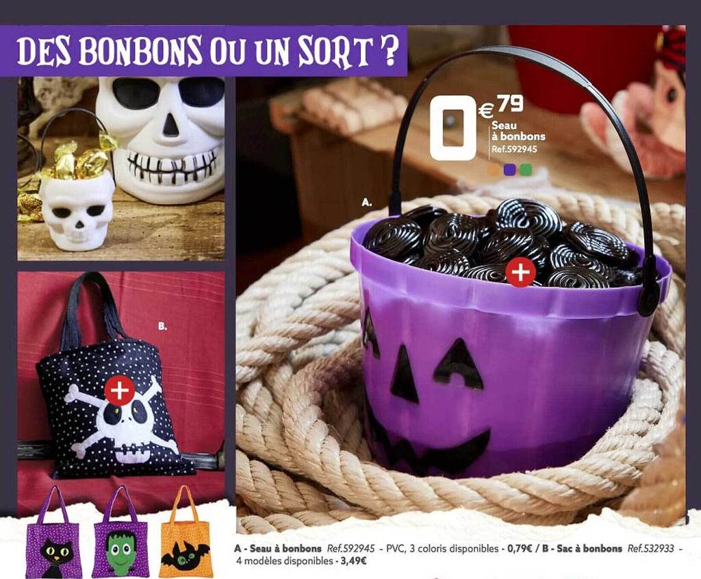 Promo Seau à bonbons chez Gifi