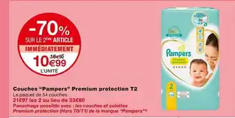 Monoprix Couches offre