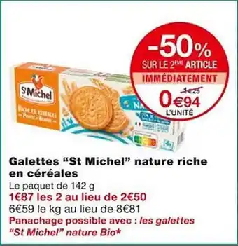 Monoprix Galettes offre
