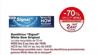 Dentifrice
