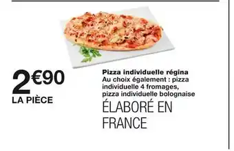 Monoprix Pizza individuelle régina offre