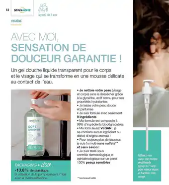 Soft shower stanhome