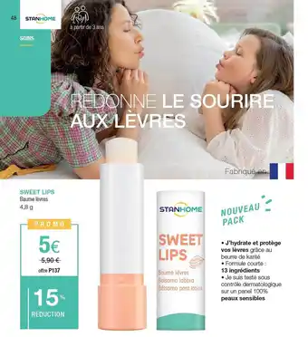 Stanhome Sweet lips stanhome offre