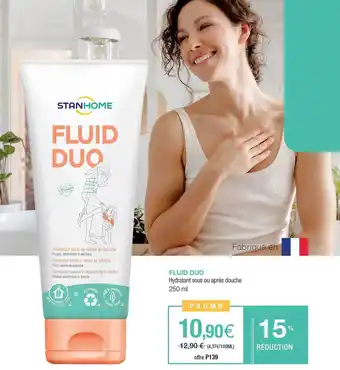 Stanhome Fluid duo stanhome offre