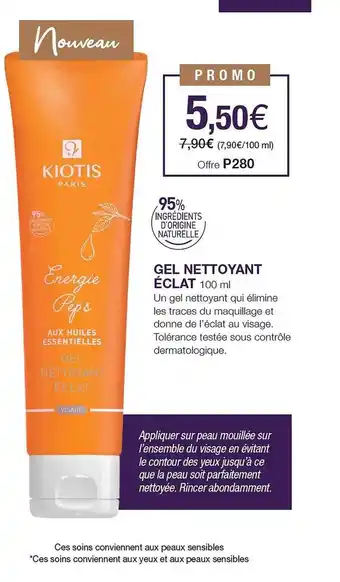 Stanhome Gel nettoyant éclat kiotis offre