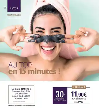 Stanhome Soin visage kiotis offre