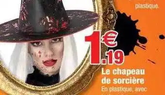 Bazarland Le chapeau de sorcière offre