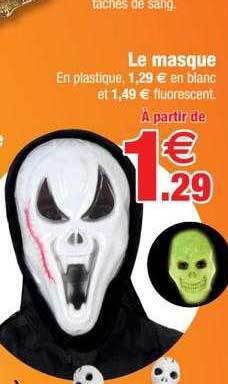 Bazarland Le masque offre