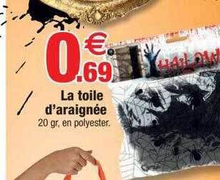 Bazarland La toile d'araignée offre