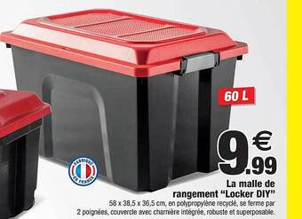 Bazarland La malle de rangement offre