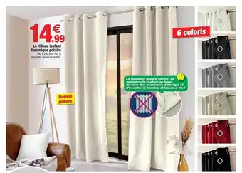 Bazarland Le rideau isolant thermique polaire offre