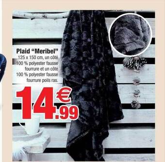 Bazarland Plaid offre