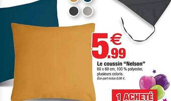 Bazarland Le coussin offre