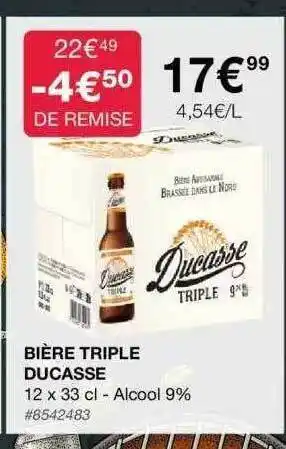BiĂšre triple ducasse