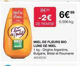 Costco Miel de fleurs bio lune de miel offre