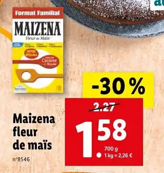 Lidl MAIZENA fleur de maïs offre