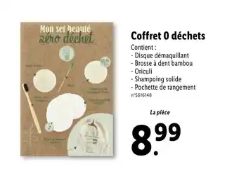 Lidl Coffret o déchets offre