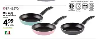 Lidl Mini-poêle en aluminium offre