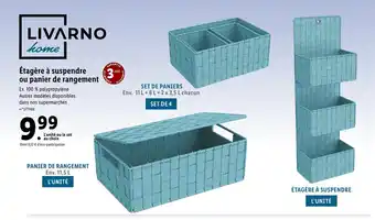 Lidl Etagére A Suspendre Ou Panier De Rangement offre