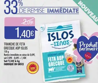 Tranche de feta grecque AOP Islos