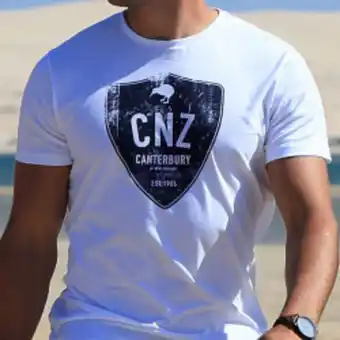 Le Comptoir irlandais T-shirt tokoroa blanc canterbury offre