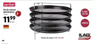 Lidl Set De Cuisson Spécial Pizza offre
