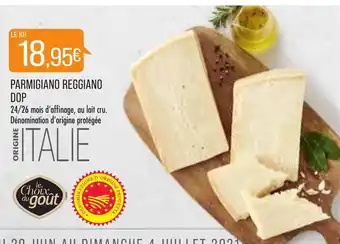 Match Parmigiano Reggiano DOP offre