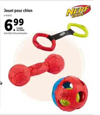 Lidl Jouet Pour Chien offre