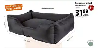 Lidl Panier Pour Animal Domestique offre